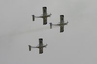 I-8942 @ EGVA - Texan Team, three disabed pilots flying close formation in these ultra lights - taken at the Royal International Air Tattoo 2010 - by Steve Staunton