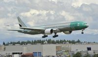 A6-ENK @ KPAE - Landing at Paine Field - by Todd Royer