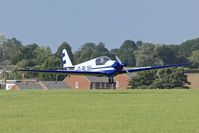 G-BLXH @ EGBK - Arriving at the 2013 Light Aircraft Association Rally at Sywell in the UK - by Terry Fletcher