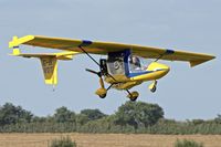 G-BVDT @ EGBK - Arriving at the 2013 Light Aircraft Association Rally at Sywell in the UK - by Terry Fletcher