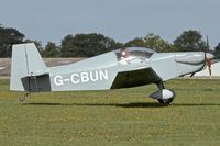 G-CBUN @ EGBK - Arriving at the 2013 Light Aircraft Association Rally at Sywell in the UK - by Terry Fletcher