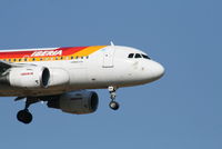 EC-KMD @ EBBR - Flight IB3216 is arriving to RWY 02 - by Daniel Vanderauwera