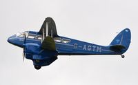 G-AGTM @ EGHR - Dragon Rapide taking-off at Goodwood during Revival weekend 2013. - by FerryPNL