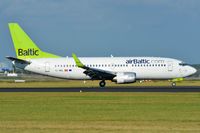 YL-BBL @ EHAM - Air Baltic B733 arrived from Riga. - by FerryPNL