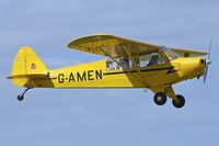 G-AMEN @ EGBK - 1952 Piper L-18C Super Cub, c/n: 18-1998 - by Terry Fletcher