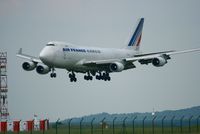 F-GIUC @ LFPG - Boeing 747-428F (ER), On final Rwy 26L, Roissy Charles De Gaulle Airport (LFPG-CDG) - by Yves-Q
