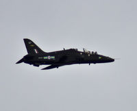 XX317 @ EGOV - Hawk T.1A coded 317 of 19(R) Sqn, downwind runway 32 at RAF Valley Anglesey. - by Derek Flewin