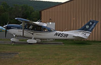 N451R @ N72 - I was surprised (and very lucky) to find this brand-new Cessna demonstrator. - by Daniel L. Berek