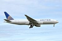 N781UA @ EGLL - 1996 Boeing 777-222, c/n: 26945 of United Airlines - by Terry Fletcher