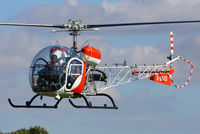 G-BAXS @ EGBR - at Breighton's Heli Fly-in, 2013 - by Chris Hall