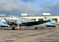 OH-LCD @ EFHK - Douglas DC-3C-47A-75-DL [19309] (Airveteran) Helsinki-Vantaa~OH 14/05/2003 - by Ray Barber