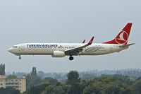 TC-JYI @ EGBB - 2012 Boeing 737-9F2(ER), c/n: 40985 of Turkish Airlines - by Terry Fletcher