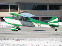 C-GXPR @ CYKZ - This cool looking plane was starting its takeoff roll on runway 33 on a great day for flying.