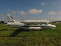 N130MS @ KOSH - in the camp grounds at KOSH - by steveowen