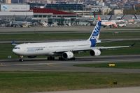 F-WWCA @ LFBO - Airbus A340-642, Toulouse-Blagnac Airport (LFBO-TLS) - by Yves-Q