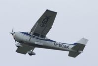 G-ECAK @ EGSH - Just airbourne. - by Graham Reeve
