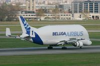 F-GSTA @ LFBO - Airbus A300B4-608ST Beluga, Toulouse-Blagnac Airport (LFBO-TLS) - by Yves-Q