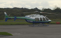 N199F @ EGFH - Visiting Bell 407 seen at EGFH. - by Derek Flewin