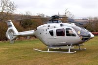G-CEYF @ EGBC - Eurocopter EC.135T1 [0115] (Starspeed) Cheltenham Racecourse~G 12/03/2013 - by Ray Barber