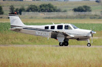 N22GH @ HYI - 2005 RAYTHEON AIRCRAFT COMPANY G36 LANDING - by dennisheal