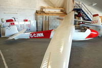 G-CJNN @ X3SY - in the main hangar at Saltby airfield - by Chris Hall