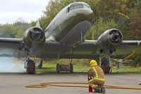G-AMYJ - Dakota at Yorkshire Air Museum - by Terry Fletcher