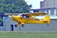G-BOWN @ EGBP - Piper PA-12 Super Cruiser [12-1912] Kemble~G 01/07/2005 - by Ray Barber