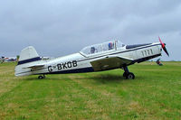 G-BKOB @ EGBP - Zlin Z.326 Trener Master [757] Kemble~G 01/07/2005 - by Ray Barber