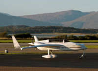 G-KENZ @ EGEO - About to depart from Oban airport. - by Jonathan Allen
