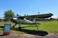 N72025 - Silvaire Luscombe at Maine Air Museum, Bangor IAP, September 2013 - by GEORGE BRIGHAM