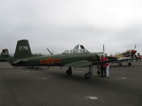 N4183E @ CMA - 1966 Nanchang China CJ-6A, Huosai 6JIA 285 hp 9 cylinder radial, murky morning - by Doug Robertson