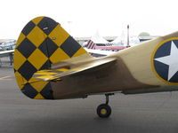 N85104 @ CMA - Curtiss-Wright/Maloney P-40N KITTYHAWK, Allison V-1710-81 1,360 Hp, checkerboard tail, Limited class - by Doug Robertson