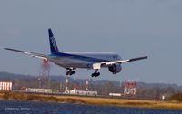 JA732A @ KJFK - Going to a landing @ 4R @ JFK - by Gintaras B.
