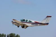 N9018V @ KOSH - Beech B55