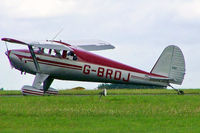 G-BRDJ @ EGBP - Luscombe 8A Silvaire [3411] Kemble~G 01/07/2005 - by Ray Barber
