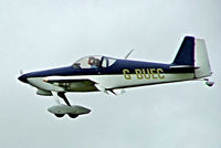 G-BUEC @ EGBP - Van's RV-6 [PFA 181C-11884] Kemble~G 02/07/2005. Not the best of image. - by Ray Barber