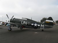 N3395G @ CMA - 1942 Republic P-47G THUNDERBOLT, P&W R-2800 Double Wasp 2,300 Hp, on CAF ramp - by Doug Robertson