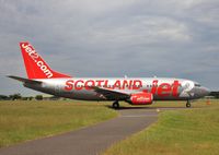 G-CELU @ EGHH - Taxiing to depart after diversion. - by John Coates