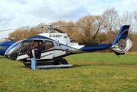 G-SASY @ EGBC - Eurocopter EC.130B4 [4760] Cheltenham Racecourse~G 18/03/2011 - by Ray Barber