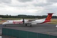VT-SUA @ EHBK - Spicejet Dash8-400 - by Dietmar Schreiber - VAP