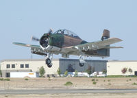 N51705 @ VCB - Leaving Mustang Day at the Nut Tree. - by Bill Larkins