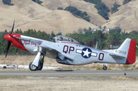 N334FS @ VCB - Flying during Mustang Day. - by Bill Larkins