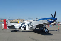 N5460V @ VCB - On display for Mustang Day. - by Bill Larkins
