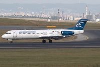 4O-AOM @ LOWW - Montenegro Airlines F100 - by Andy Graf - VAP