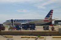 N9002U @ DFW - American Airlines' second new Airbus. - by Zane Adams