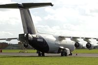 G-CHHA @ EGBP - 1996 British Aerospace Avro RJ85, c/n: E.2295 at Kemble - by Terry Fletcher