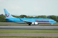 G-TAWD @ EGCC - Taken from the Aviation Viewing Park. - by Carl Byrne (Mervbhx)