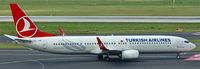 TC-JYE @ EDDL - Turkish Airlines, is here taxiing at Düsseldorf Int´l(EDDL) - by A. Gendorf