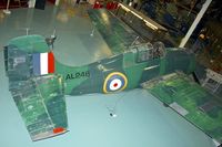 AL246 @ EGDY - Displayed at the Fleet Air Arm Museum at Yeovilton - by Terry Fletcher