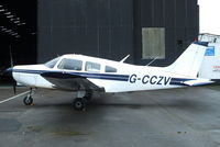 G-CCZV @ EGTR - parked at Elstree - by Chris Hall